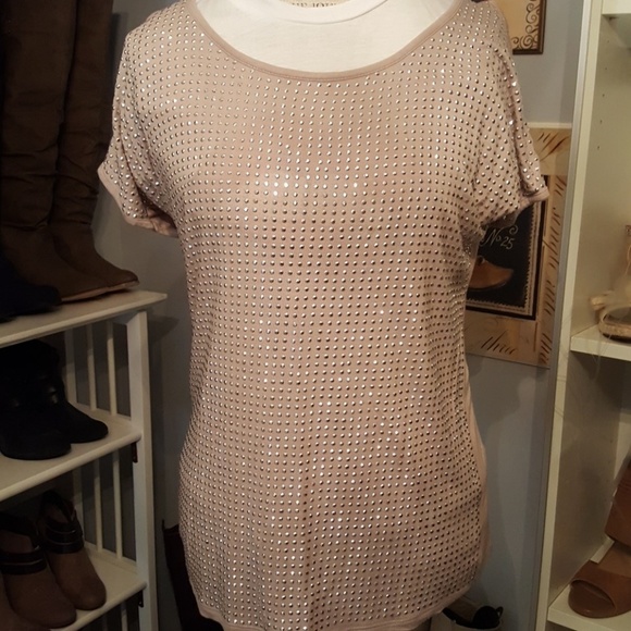 STUDDED T- shirt - Picture 3 of 4